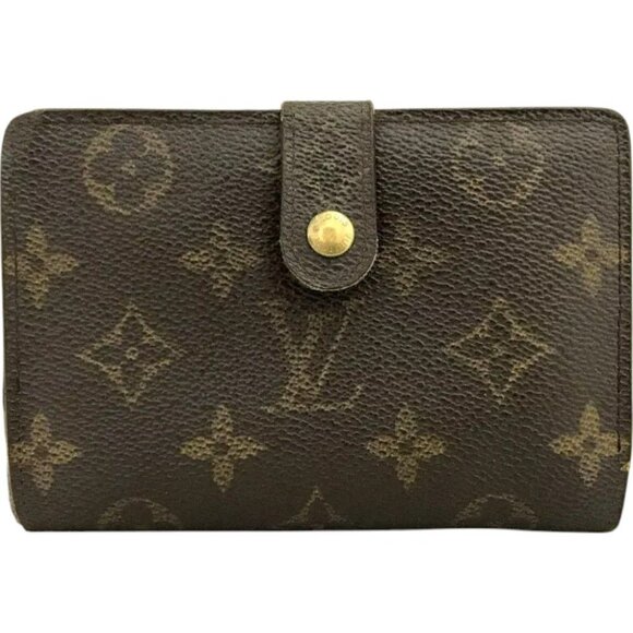 982135BR (L1) Louis Vuitton Wallet Porte Monnaie Billets Viennois Brown Monogram - Picture 1 of 9